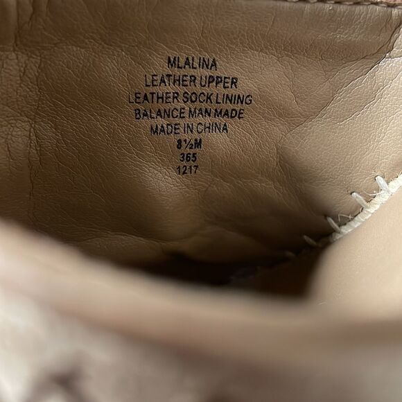 Marc Fisher Alina Espadrille Wedge, Tan - Picture 4 of 7